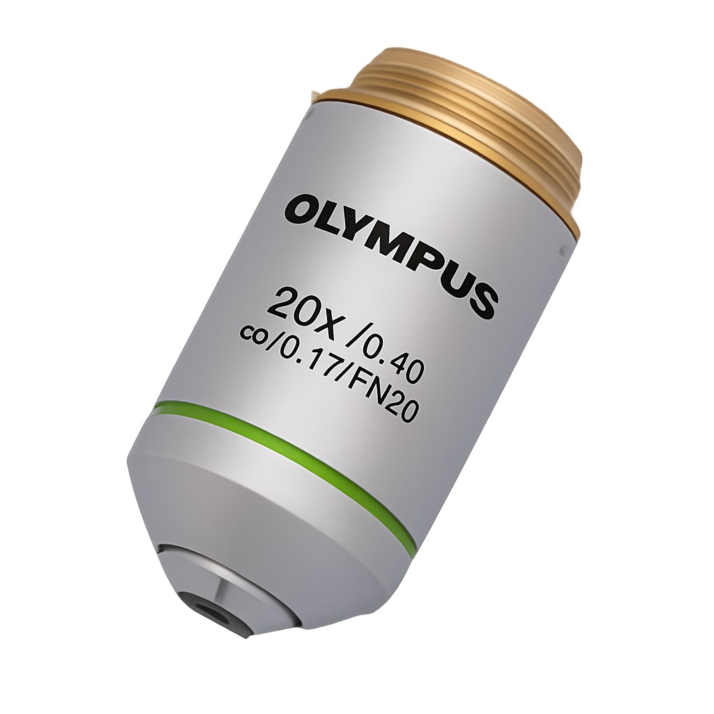 Objective, Olympus CXPL20X/0.4 Plan Achromat, 20x, FN22, only for CX23/CX33