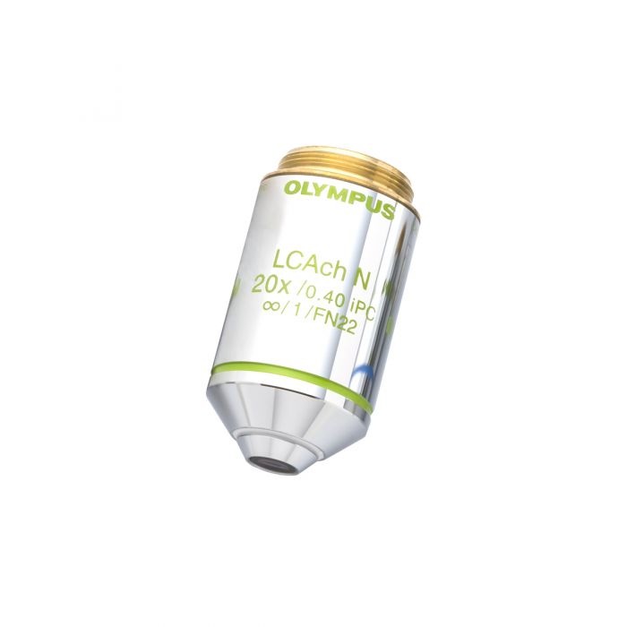 Objective, Olympus LCACHN20XIPC/0.4, Achromat C Ph IPC, 20x, FN 22