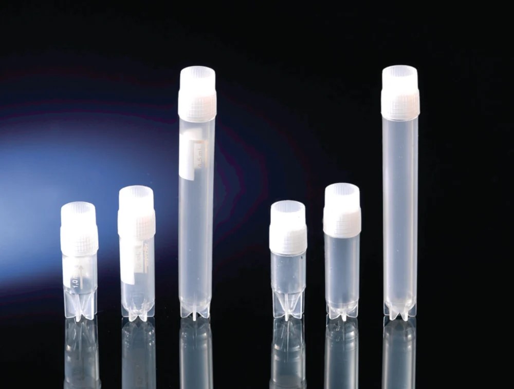 Cryotube, Nunc, PP, sterile, ext. thread, round star-shaped , 1,8 ml, 9 x 50 pcs.