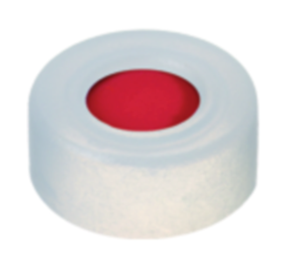 [6073555] Snap caps, LLG, N 11, clear PE w. hole, PTFE/silicone/PTFE 45 A