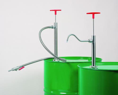 [6083463] Drum hand pump, SS/PTFE, immersion depth 360 mm