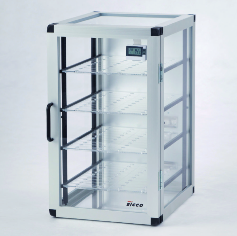 Auto-Star desiccator with magn etic lock, PMMA 304