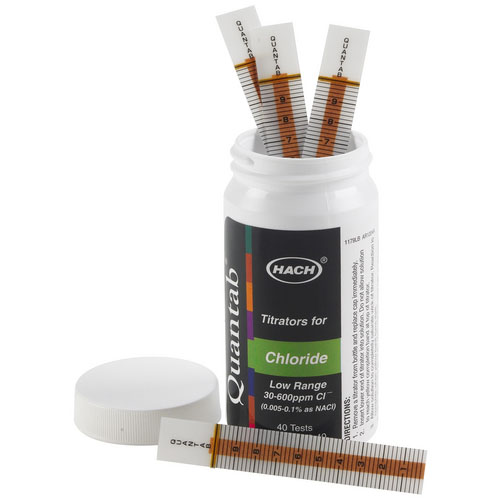 QUANTAB test strips chloride