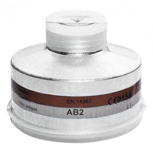 [6224032] Gas filter, BartelsRieger 66 AB, screw-type, protection cl. A2B2 R D