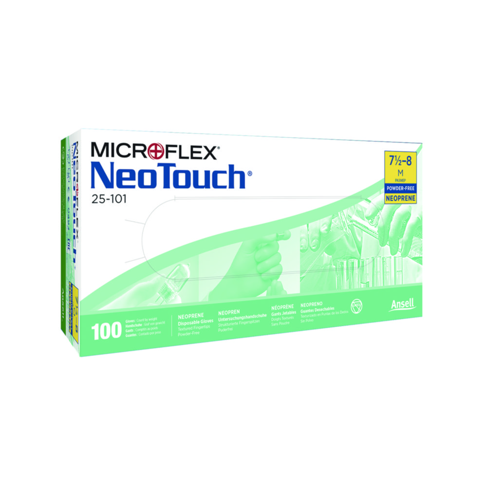 Neoprene gloves, Ansell Healthcare MICROFLEX NeoTouch 25-101, size L (8,5-9)