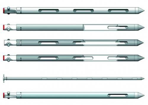 All coat-sampler V4A, 850 mm length