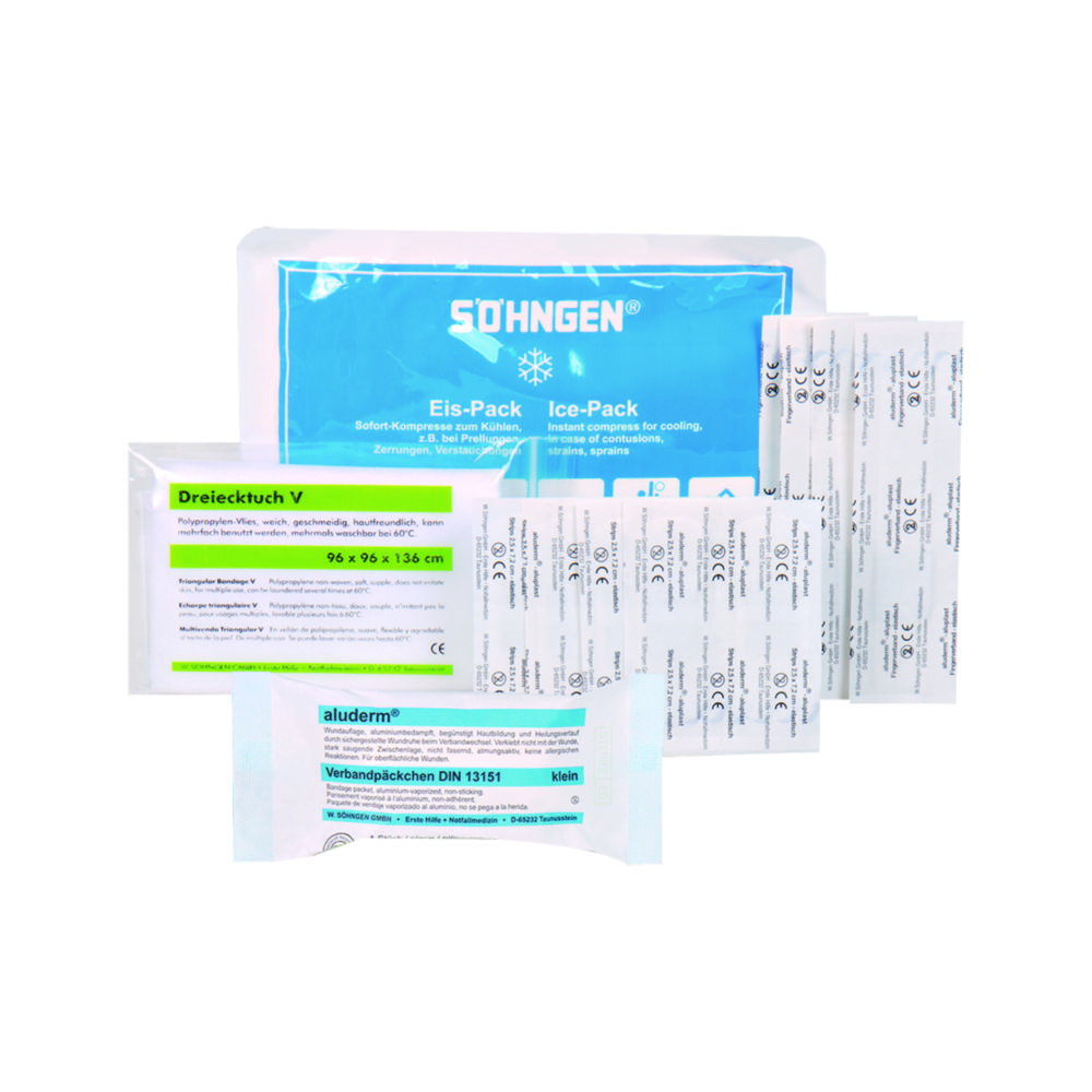 [6239227] Refill First Aid DIN 13157, W. Söhngen, 16 parts