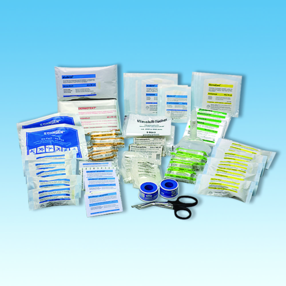 [6239242] Refill First Aid case DIN 13169, W. Söhngen, 61 parts