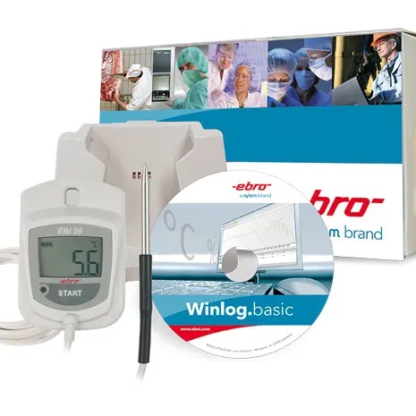 Temperature logger EBI-20-TE1-Set