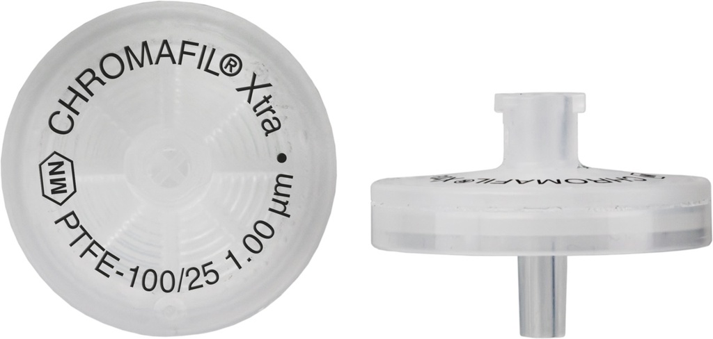 Syringe filter, Macherey-Nagel CHROMAFIL Xtra, PTFE, Ø25 mm, 1 µm, 100 pcs