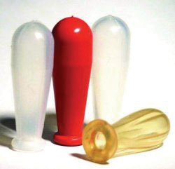 Pipette teats silicone