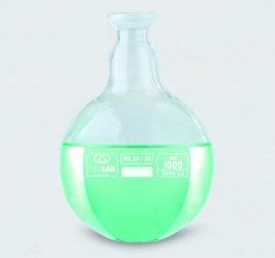 Receiving flask 1000ml socket NS 35/20