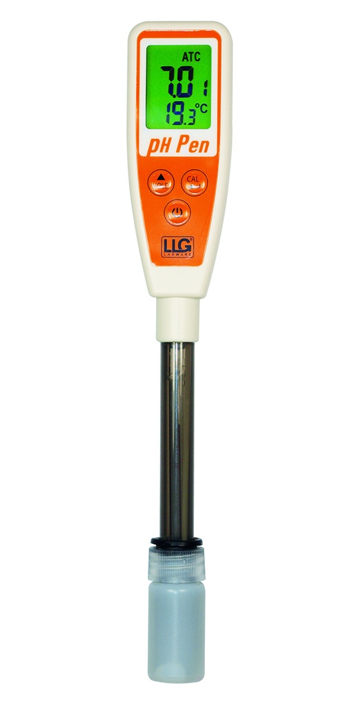 pH tester, LLG Pen, pH 0 to 14 ± 0,1, 0 to 50 °C