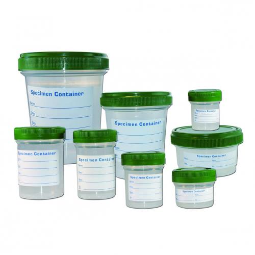 Sample container, PP, screw cap, Ø50 mm, 30 ml