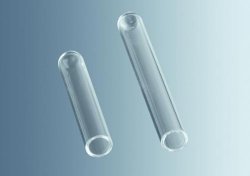 Durham tubes 35x6mm without rim, soda lime glass