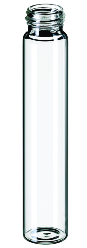 Vials w. screw neck, LLG, N 24 EPA, 60 mL, clear