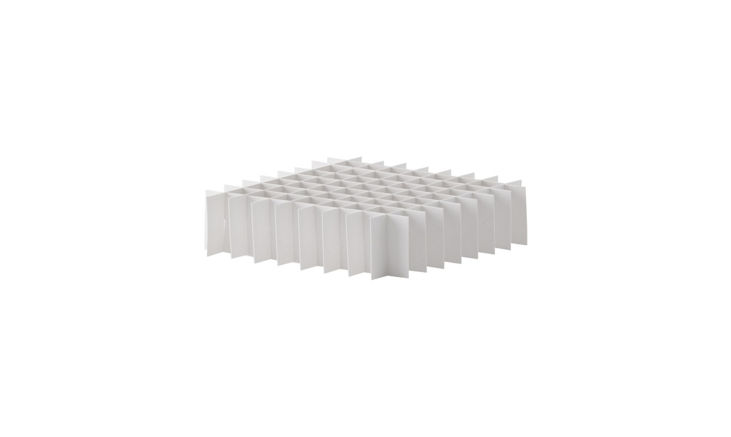 [1522106] Grid divider, TENAK, 133 x 133 mm, 30 mm high, 7 x 7 cells