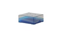 Cryobox, TENAK, 133 x 133 x 53 mm, PC, 10 x 10, blue