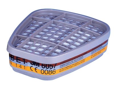 [6269589] Gas-, vapour filter, 3M 6057, ABE1, cartridge, bajonet, multigas