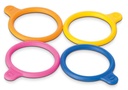 [6270516] Bottle tag GL 56 silicone, orange, pack of 20
