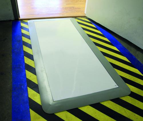 [6272244] Clean room mats Sticky Mat and Frame blue mats