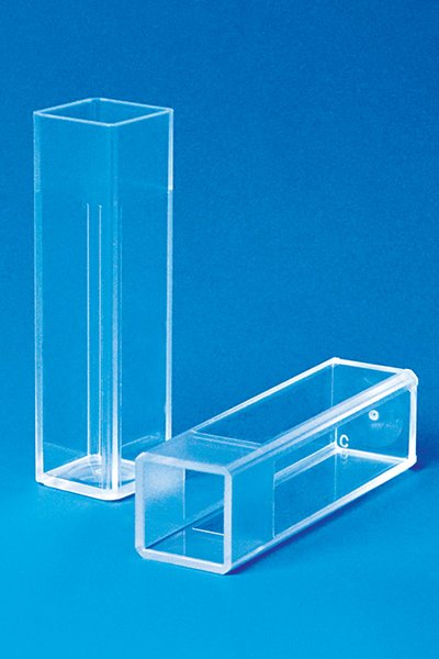 Cuvettes, makro, 2.5ml 4 optical windows, PS, 100