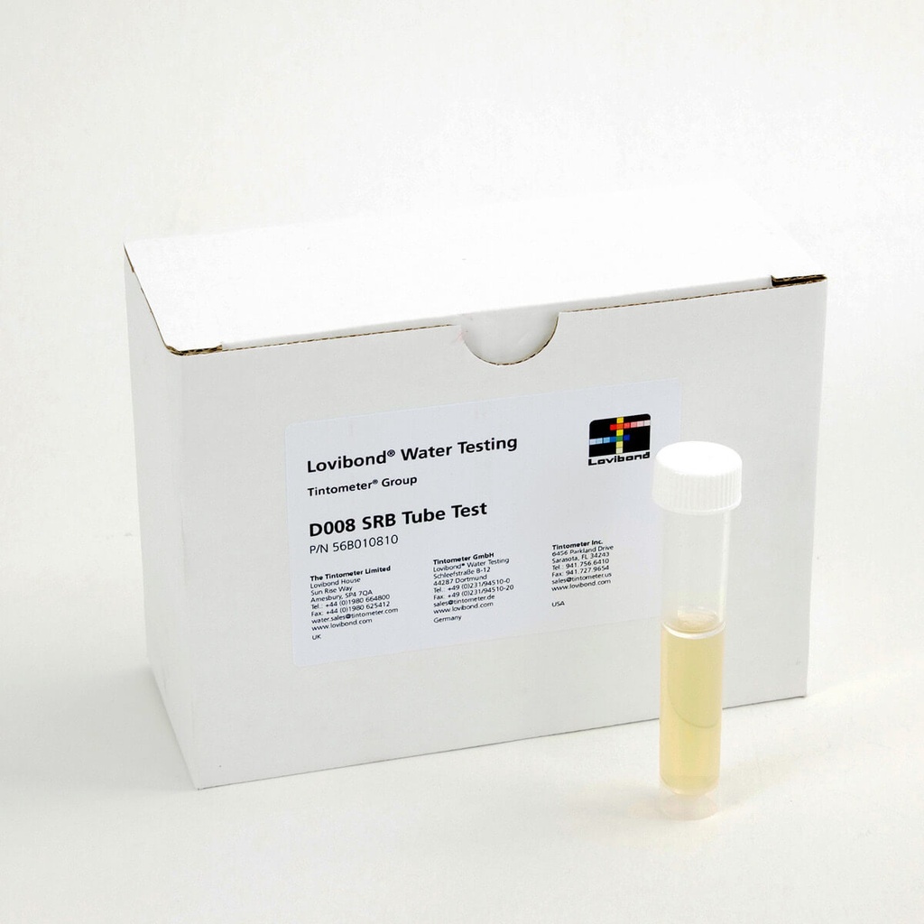 [6282527] Tube Test, Lovibond D008 SRB, for sulphate-reducing bacteria