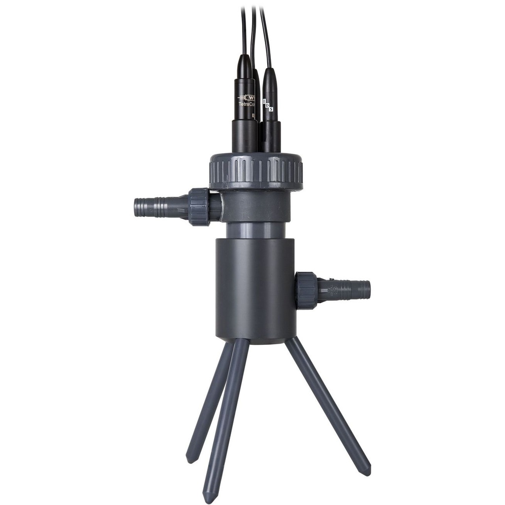 [6283530] Flow-though cell, WTW D3Sen, for 3 sensors pH/ORP/DO, incl adapter Ø19 mm and clamp