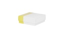 Cryobox, TENAK, 134 x 134 x 52 mm, PP coated surface, incl. 10 x 10, yellow/purple