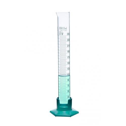 Vol.cylinder 100 ml, high form glass, cl.B, white