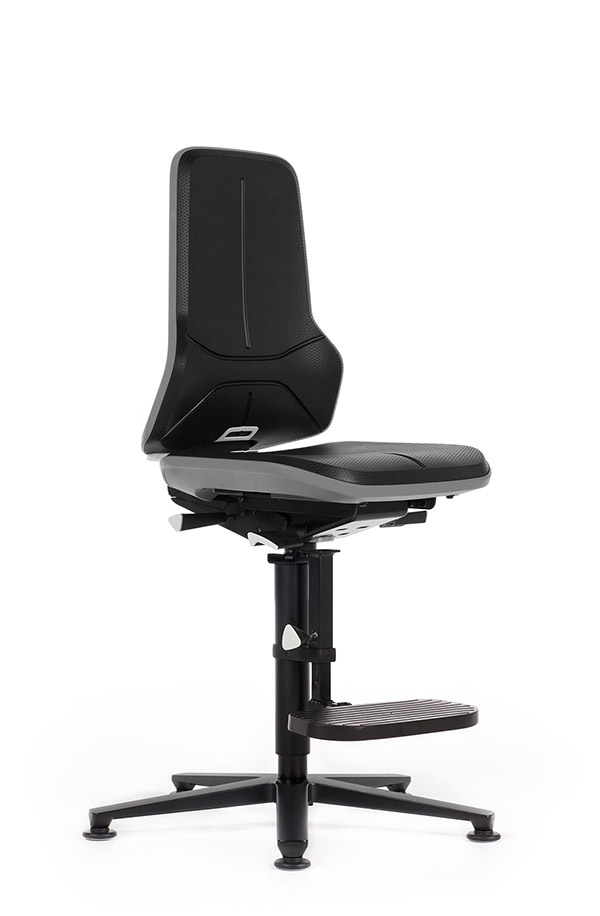 [6287725] Laboratory chair Neon3, art. leather, 630-910mm