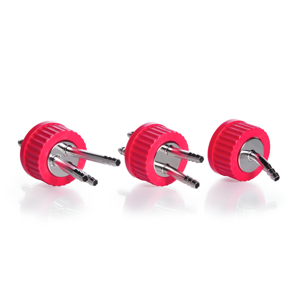 [6290493] Connection cap system GL 45 with 2 ports , SS
