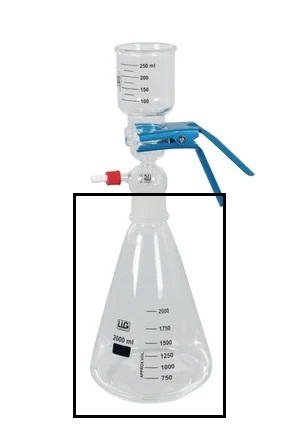 [6291852] Flask, LLG, NS45/40, 1000 mL, for filtration apparatus