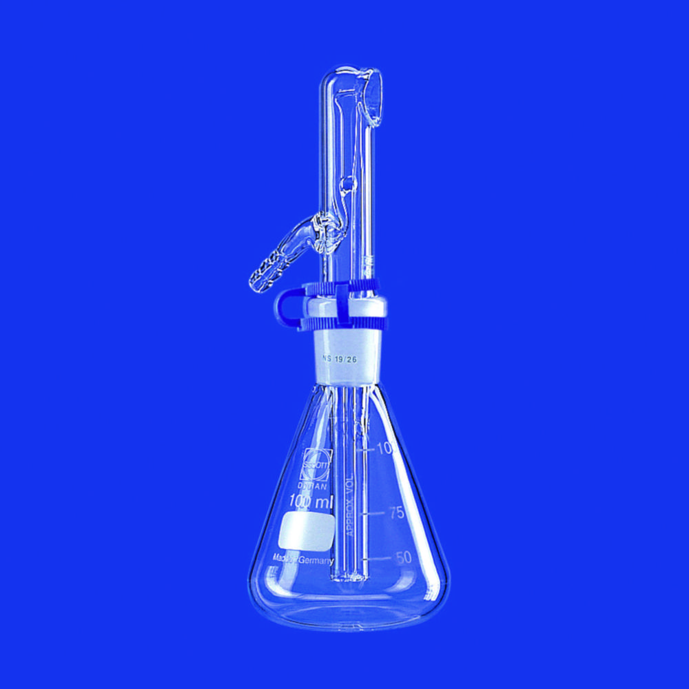 [6305251] Glass head for sprayer atomizer for TLC, Lenz-Laborglas, NS 19/26
