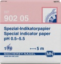[1571812] pH indicator paper, Macherey-Nagel Special, pH 0,5 - 5,5, 5 m