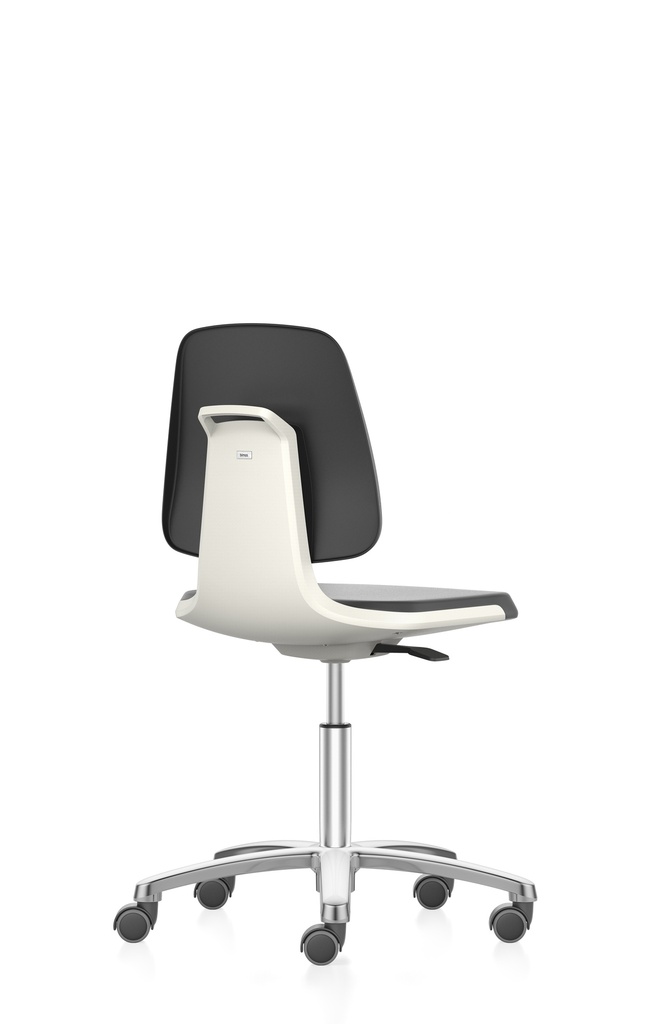[6318286] Labsit, Leatherette, weels, white, 450-650 mm