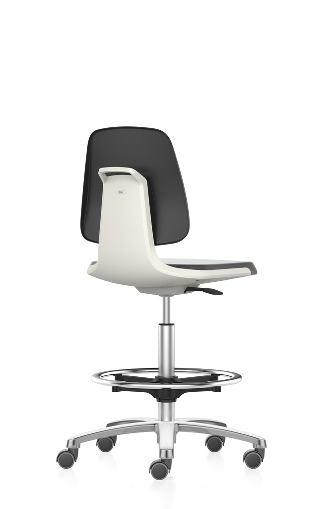 [6319449] Labsit, artific, footring, castor, white 560-810mm