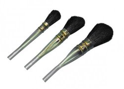 Balance brush, Leonhardy size 6 / 12 mm oval, Wood handle