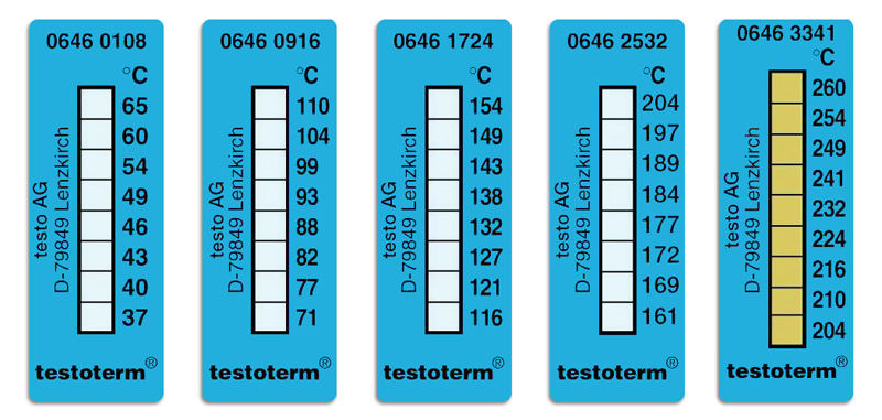 [1572000] Temp.strip 8 point +37-65C