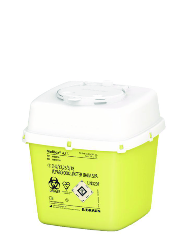 [6321709] Medibox needle sampler, 4.8/5.7 L