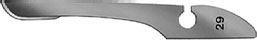 [0976776] Scalpel blades unsterile No. 29