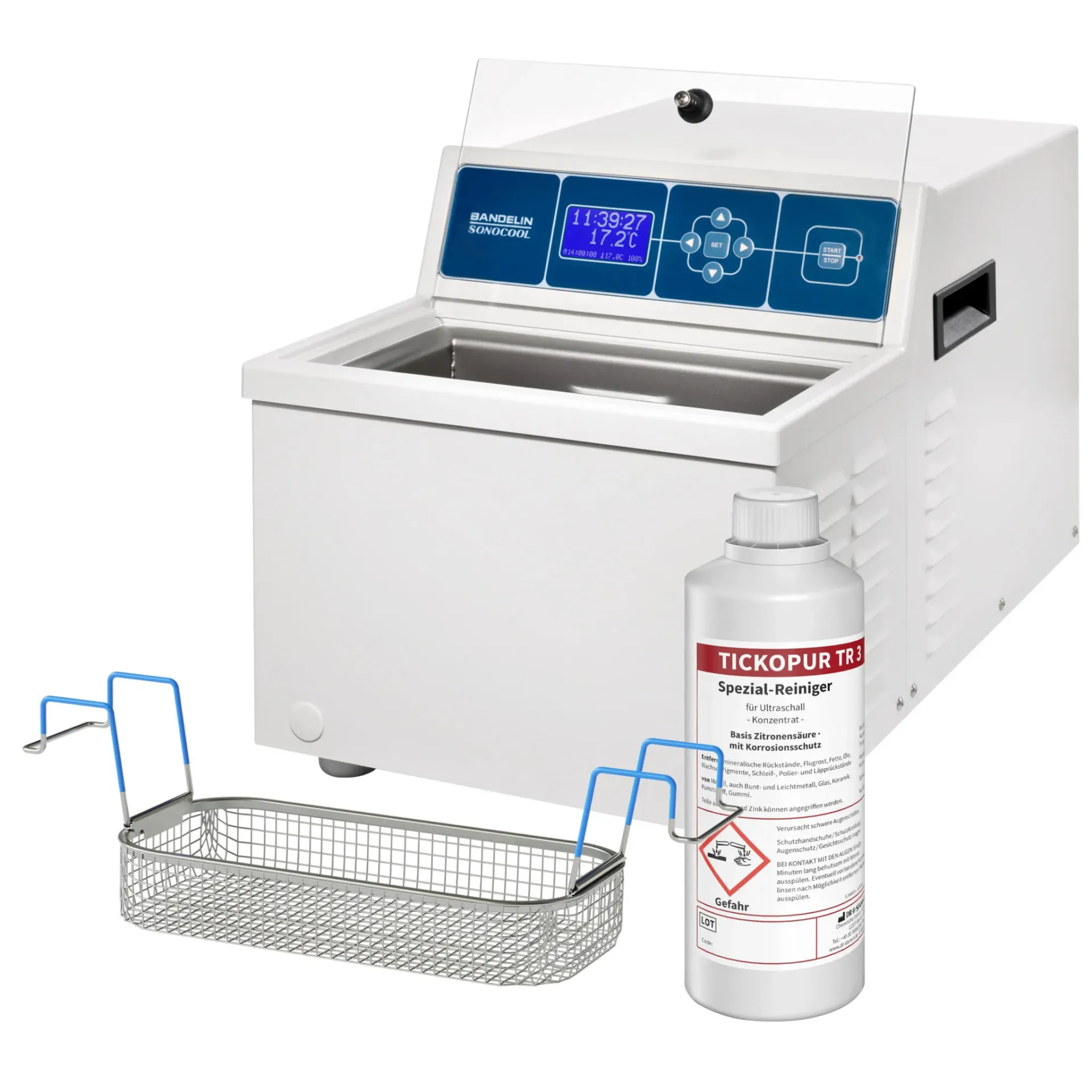 ultrasonic bath with cooling SONOCOOL SC255.2