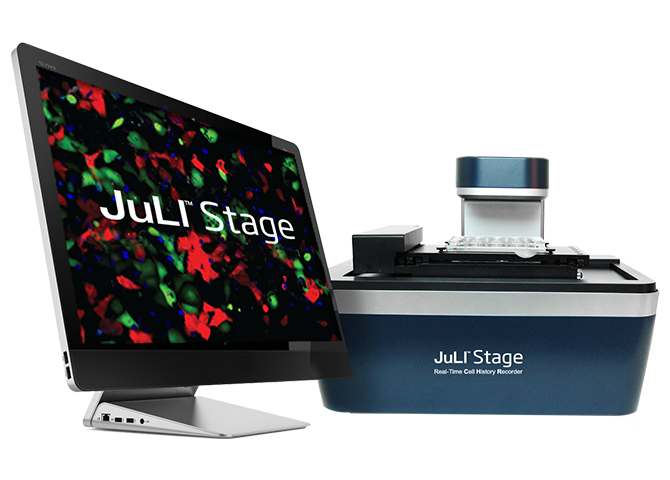 Live Cell imaging device, NanoEntek JuLi Stage, starter kit