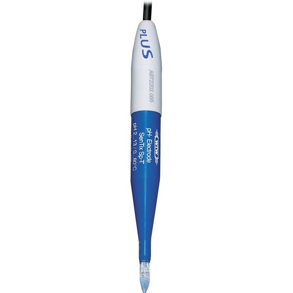 [6521056] pH electrode, WTW SenTix SP-T, glass, w. speartip, DIN/4mm 1 m