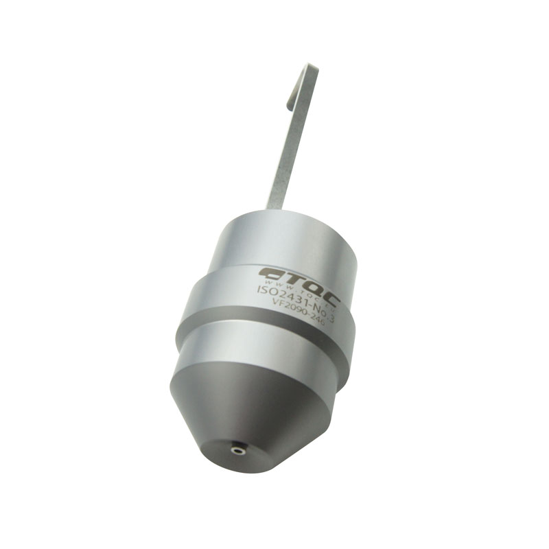 Immersion flow cup ISO 2431, aluminium, nozzle:3mm