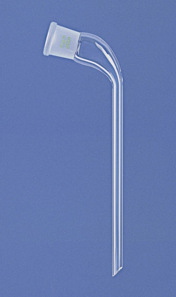 [6902237] Delivery adapter, bent, socket NS 19/26, 200 mm
