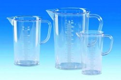 [7008970] Measuring jugs, 1000 ml, SAN moulded graduation