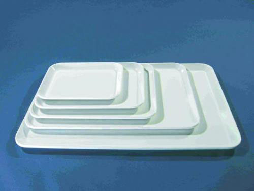 [7055383] Instrument trays, white, 30 x 19 x 2 cm