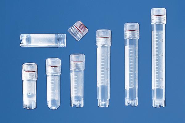 Cryotube, BRAND, PP, sterile, ext. thread, with foot, 2 ml, 1000 pcs.
