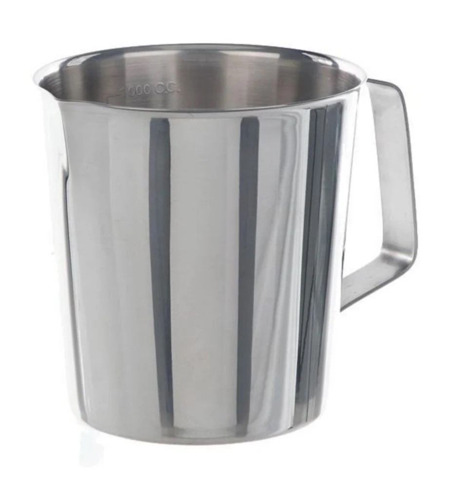 [7400857] Measuring jugs 1000 ml, conical, 18/10